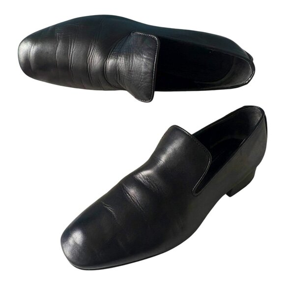 Rag Bone Tate Black Calfskin Loafers Made in Italy - Picture 9 of 10